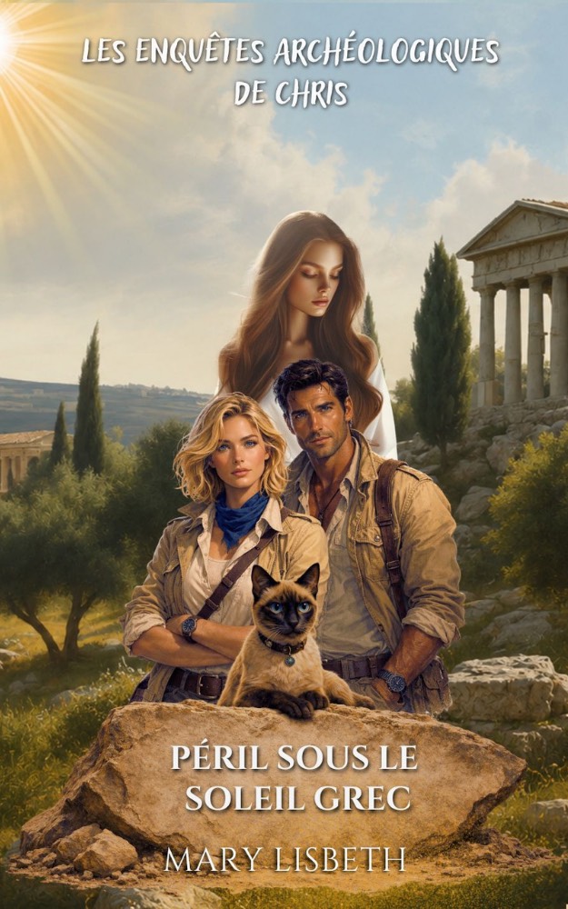 Couverture du livre 3 : Péril sous le soleil grec