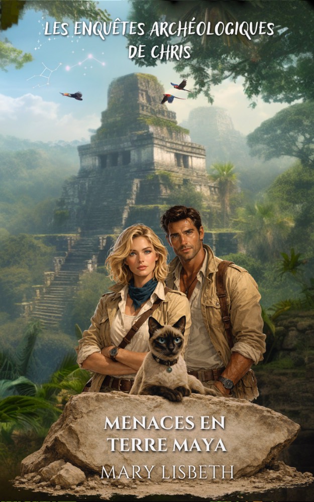 Couverture du livre 5 : Menaces en terre maya