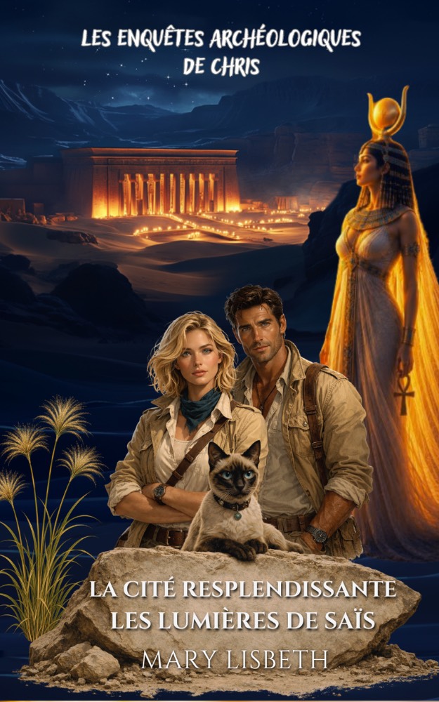 Couverture du livre 7 : La cité resplendissante – Tome 2 : Les lumières de Saïs